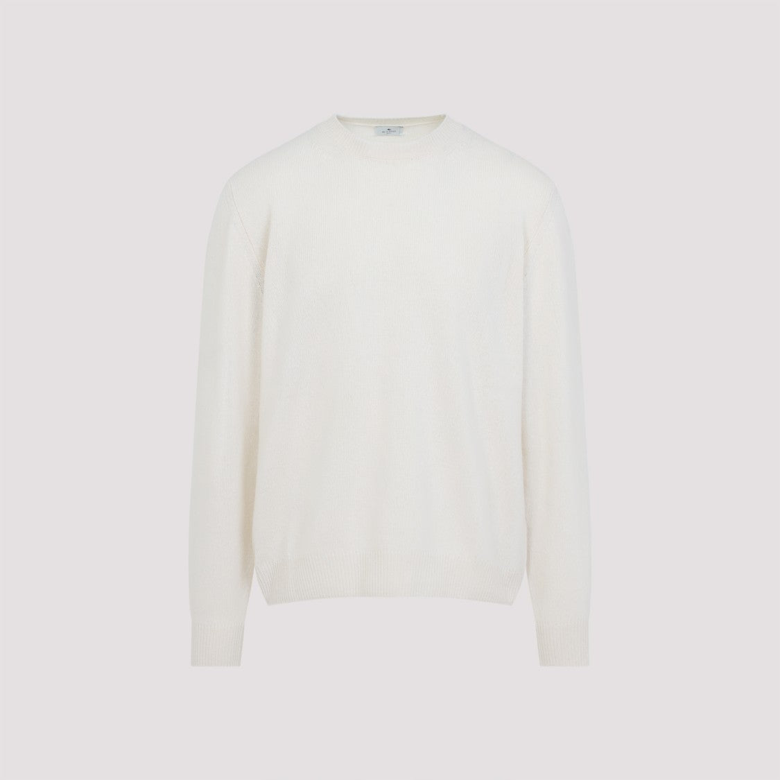 Etro Cashmere Knit Sweater With Classic Crew Neckline