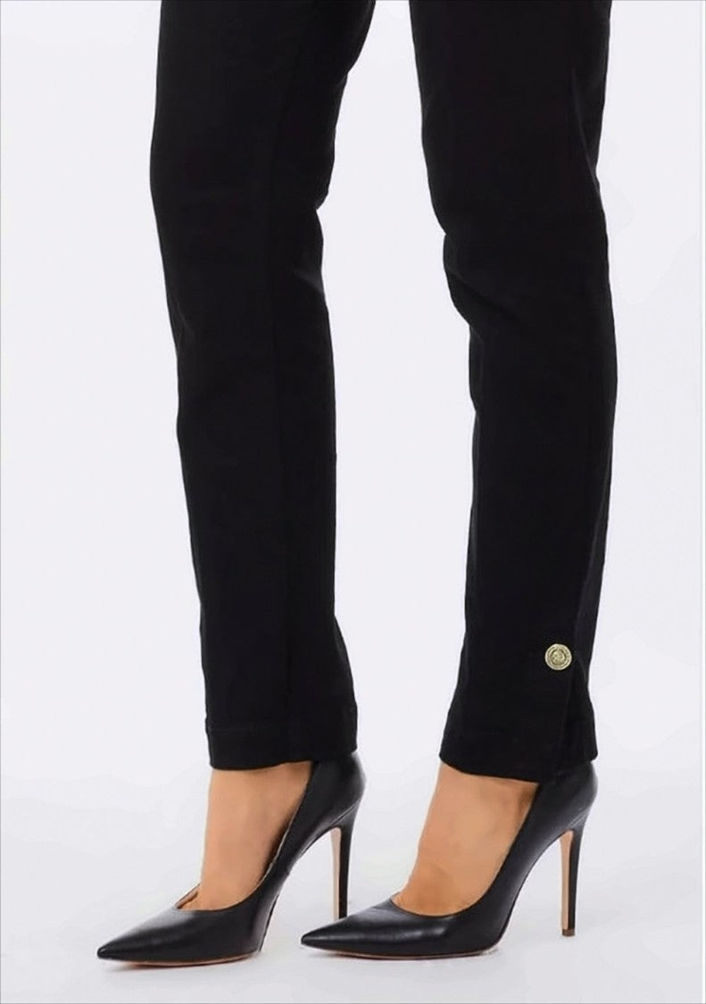 Liu Jo Slim-Fit Black Denim Jeans