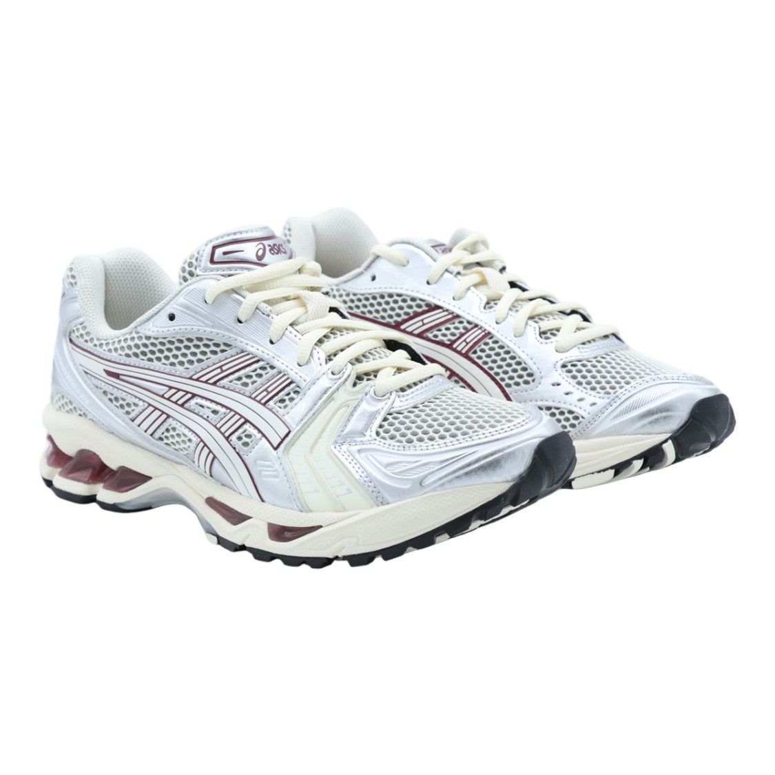 Asics Breathable Mesh Sneakers With Cushioned Sole And Gel Inserts