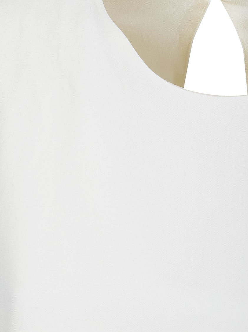 P.A.R.O.S.H. Flowing Maxi Dress With Elegant Silhouette