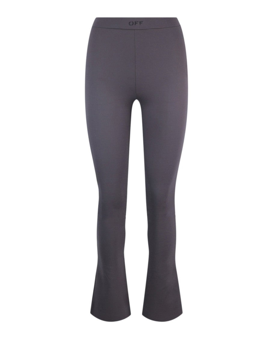 Off-White Sleek Split Leggings