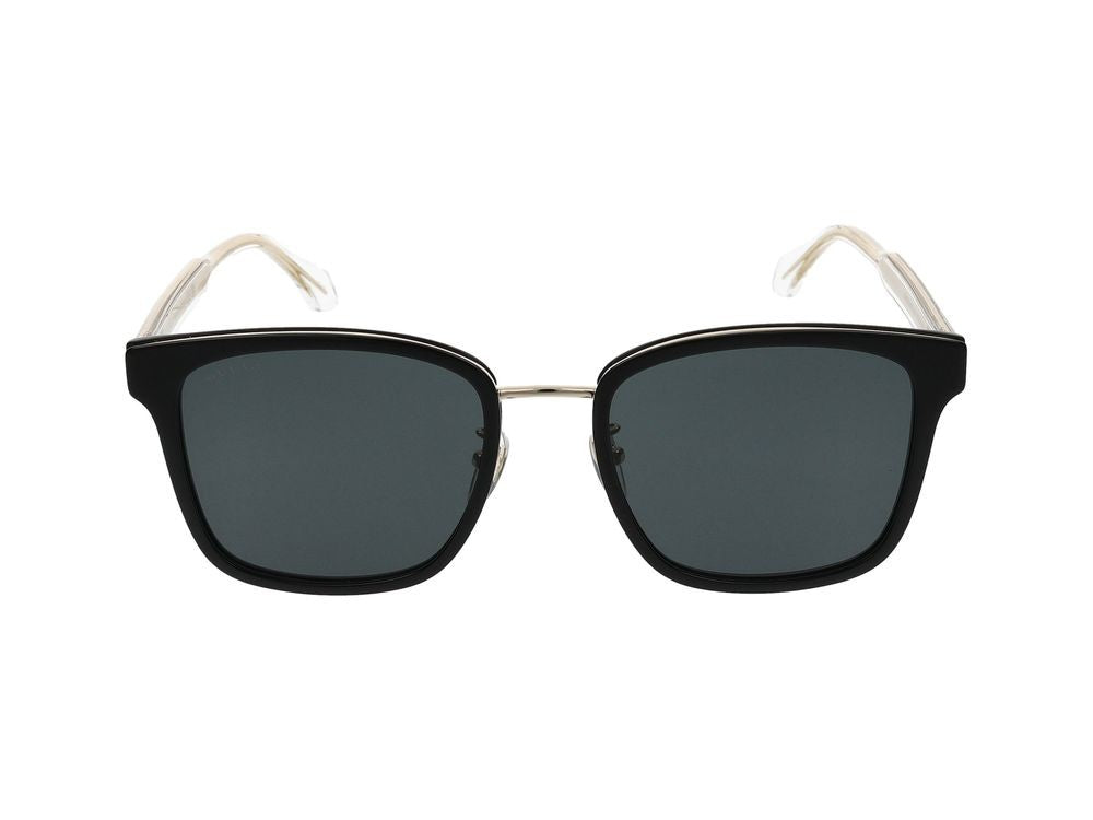 Gucci Sunglasses Gg0563skn 001 Black Crystal Grey 55/21/150