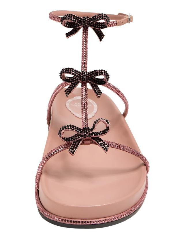 René Caovilla Petra Sandals With Bow