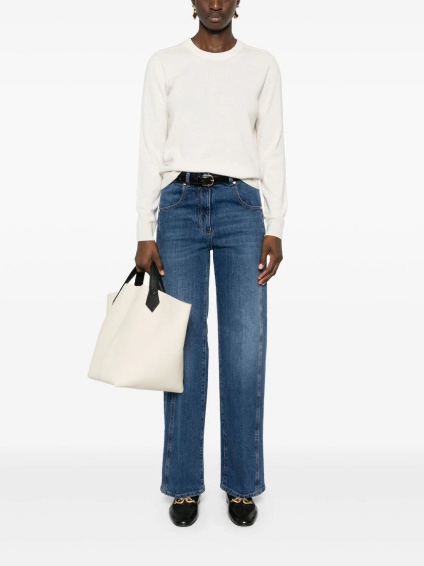 Peserico Monili Chain-Detail Jumper