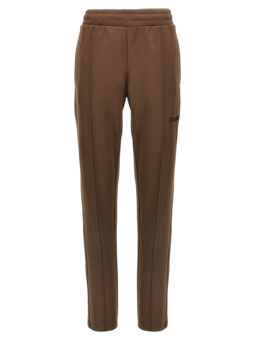 The Attico Acetate Viscose Jersey Joggers With Embossed Logo