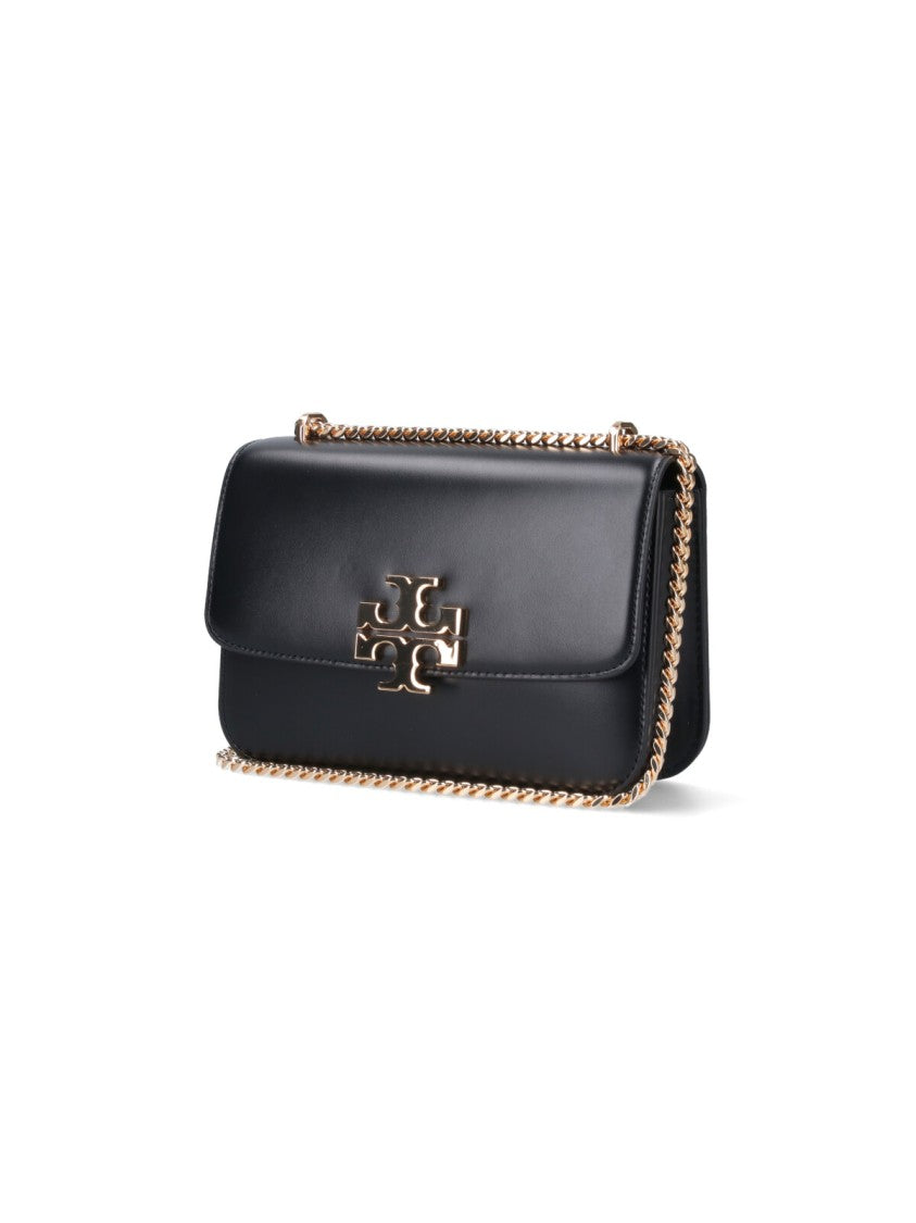 Tory Burch Small Black Leather Crossbody Bag