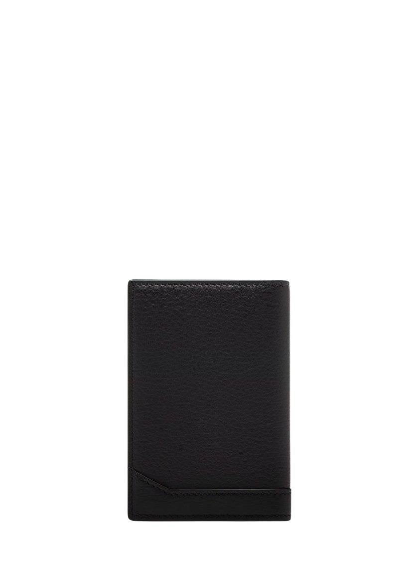 Ferrari Gt Soft Granata Leather Card Holder