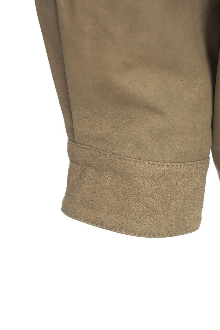 Won Hundred Zayne' Suede Overshirt