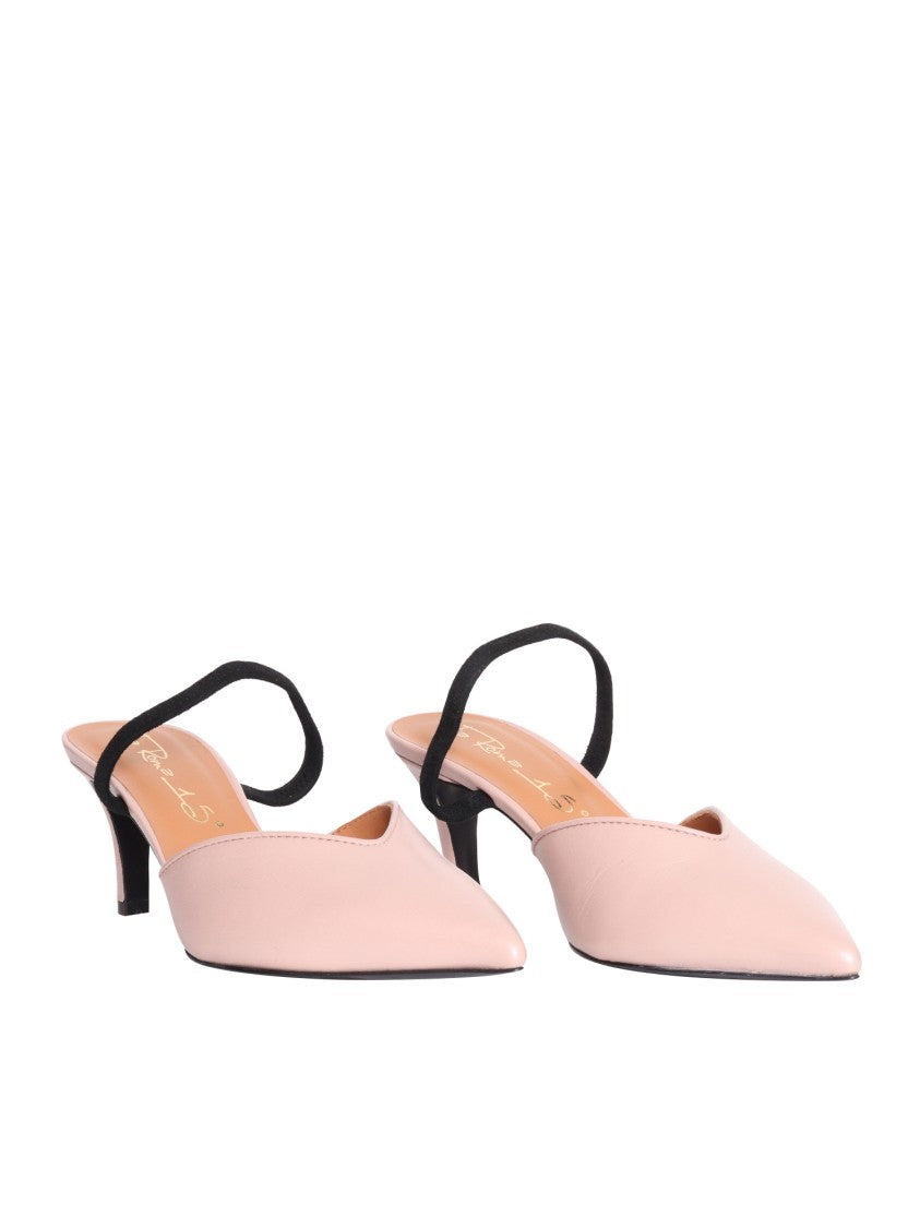 Via Roma 15 Pink Chanel Slingback Shoes