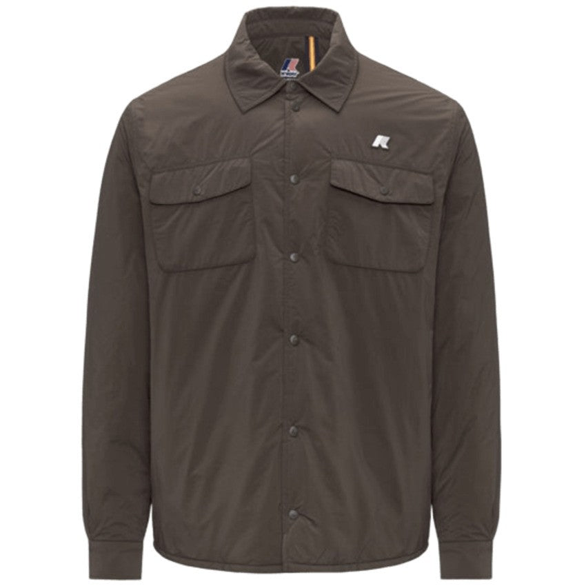 K-Way Water-Repellent Overshirt With Eco-Friendly Insulation