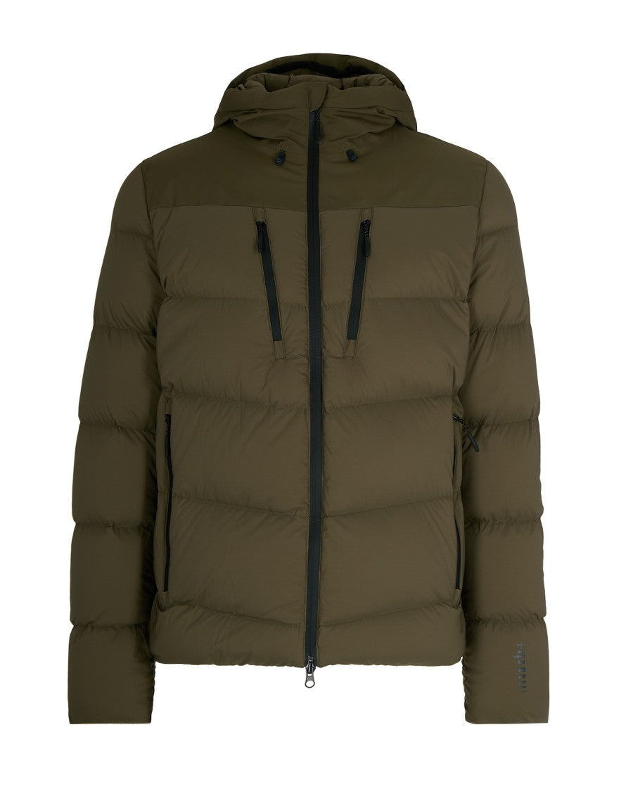 Rh+ Quilted Down Jacket With Eco Biomorphic Fabric