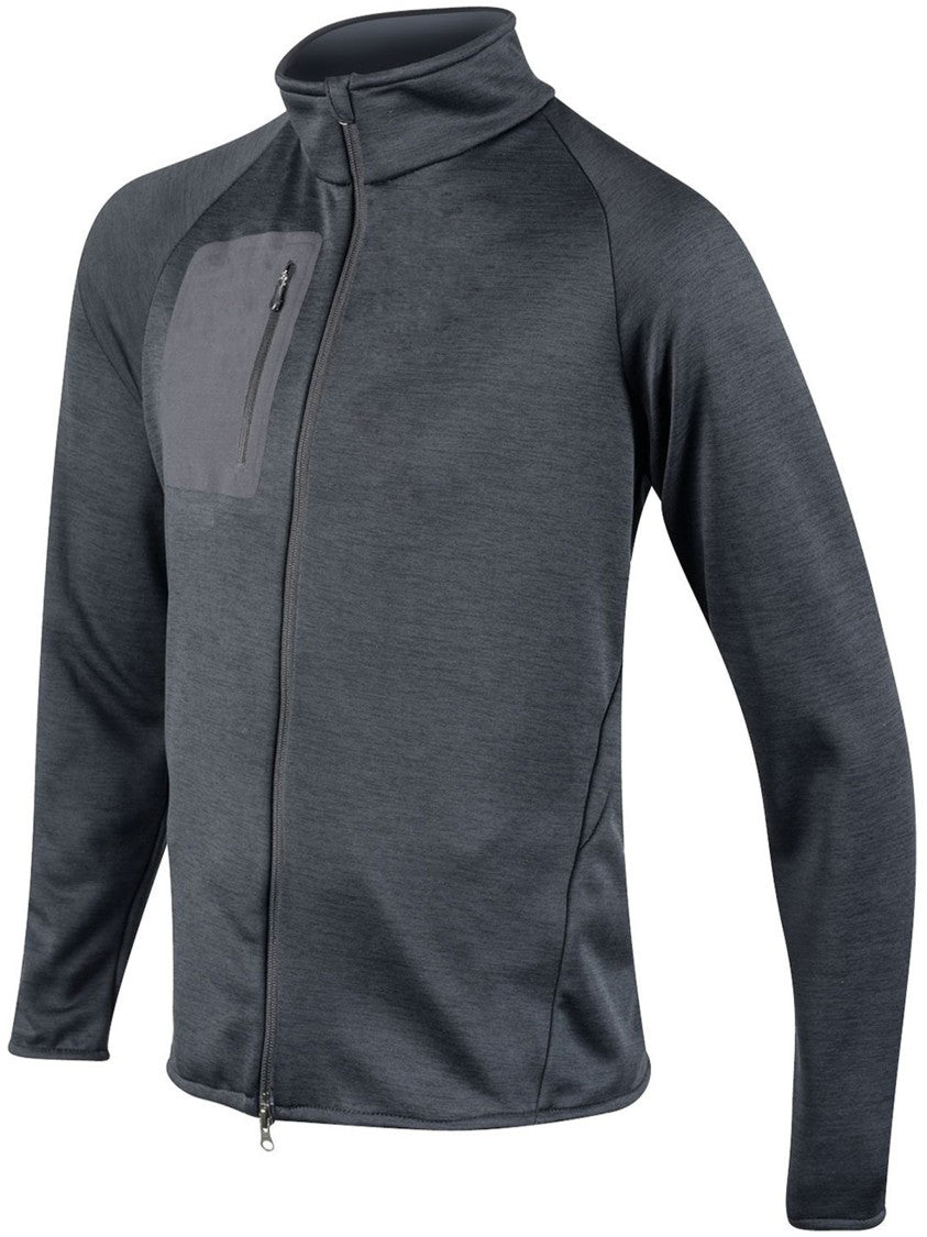 Komperdell Grey Full Zip Technical Technical Sweater