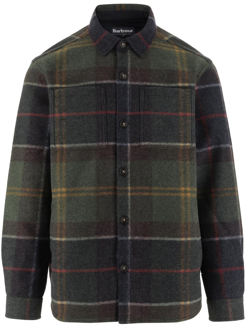 Barbour Oversize Shirt With Check Pattern
