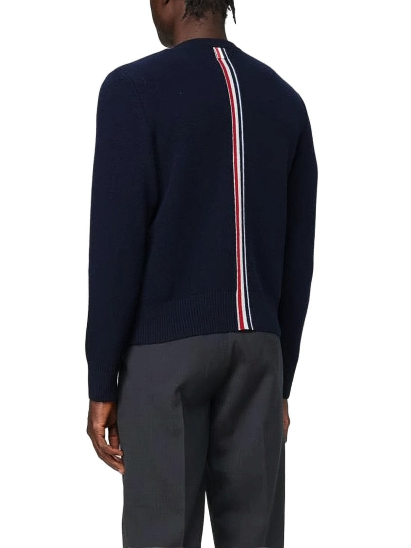 Thom Browne Crew Neck Wool Sweater