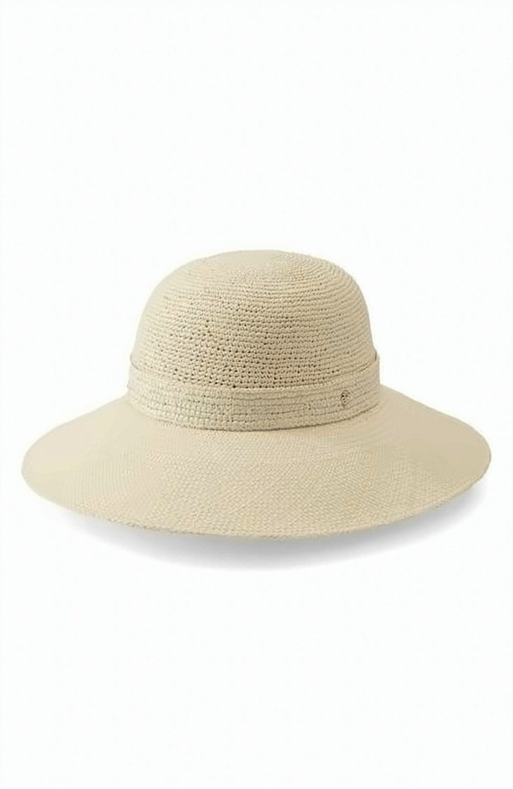 Helen Kaminski Woven Bucket Hat With Textured Band
