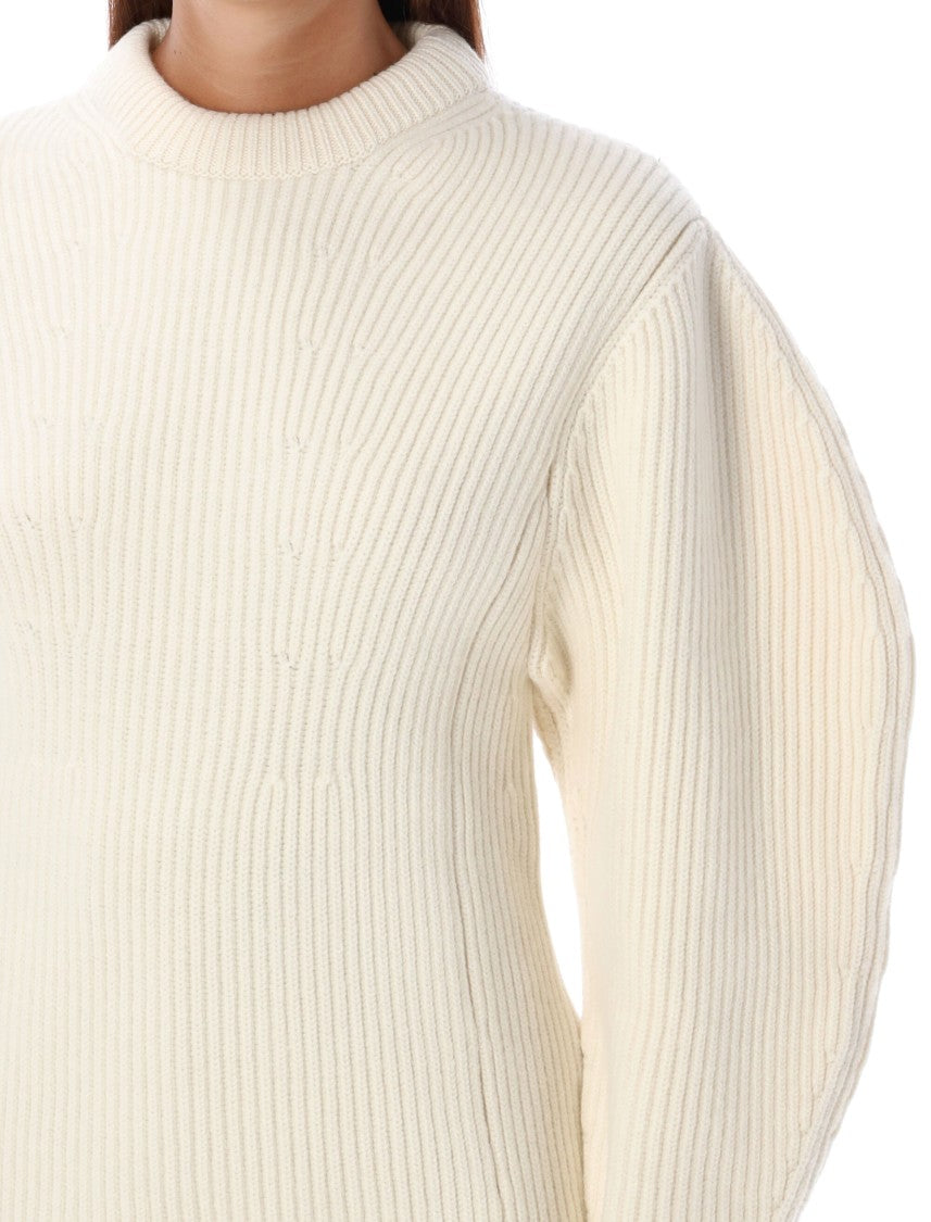 Jil Sander Baloon Sleeve Fisherman Sweater
