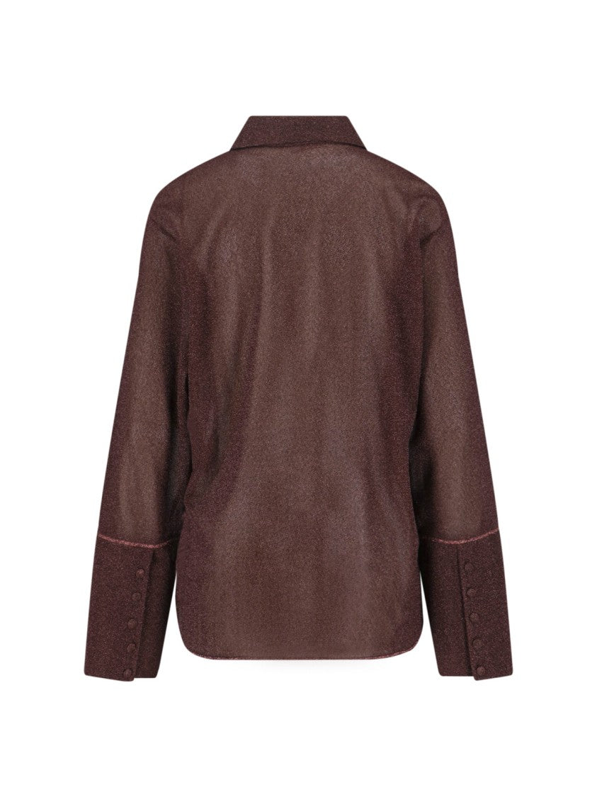 Oséree Lumière Oseree Shirt – Brown
