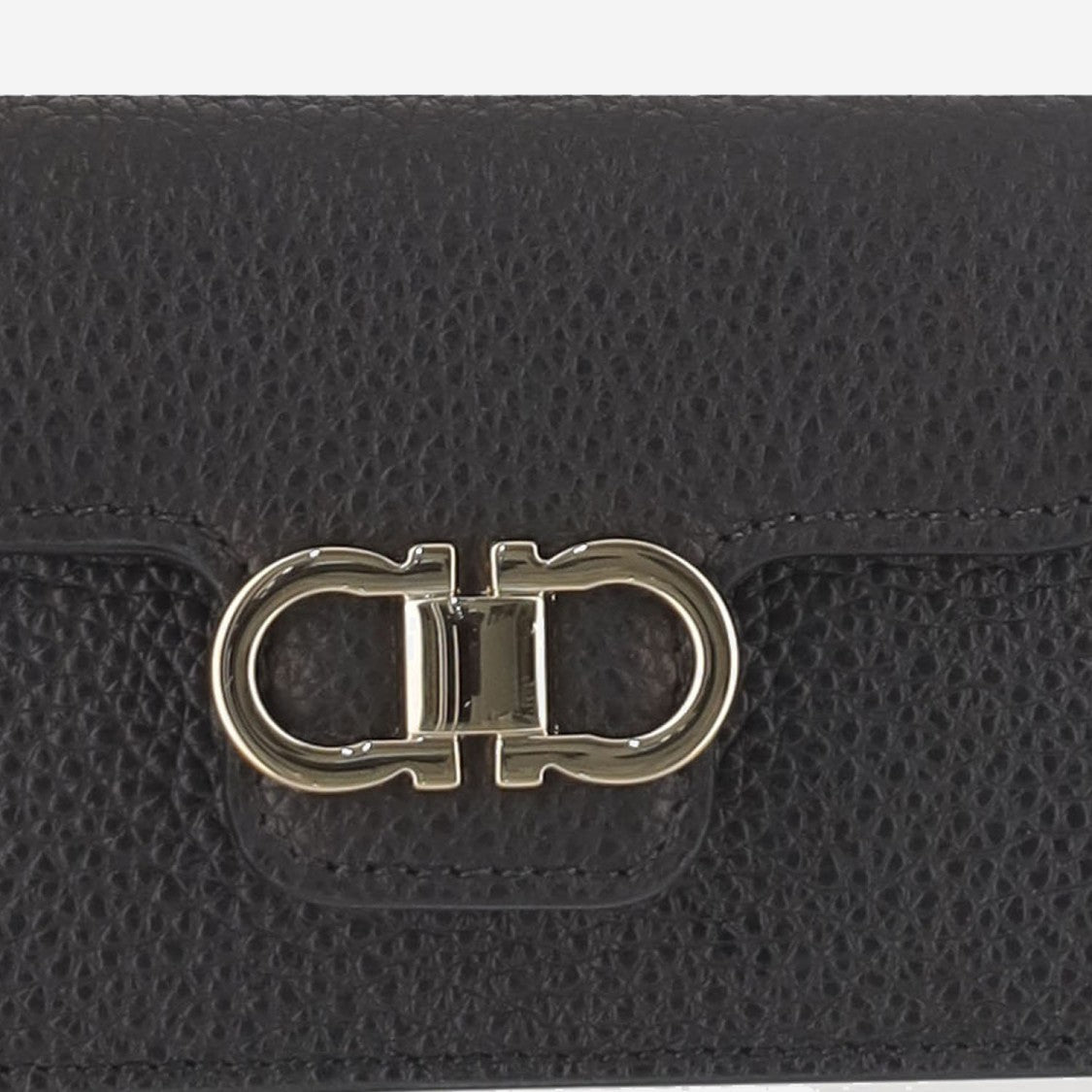Salvatore Ferragamo Gancini Leather Wallet