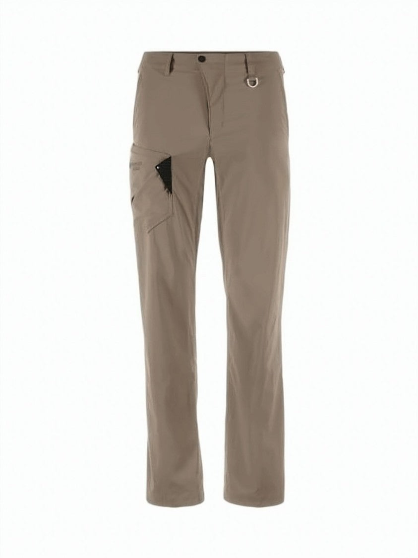Klattermusen Brown Straight-Leg Pants With Utilitarian Side Pocket