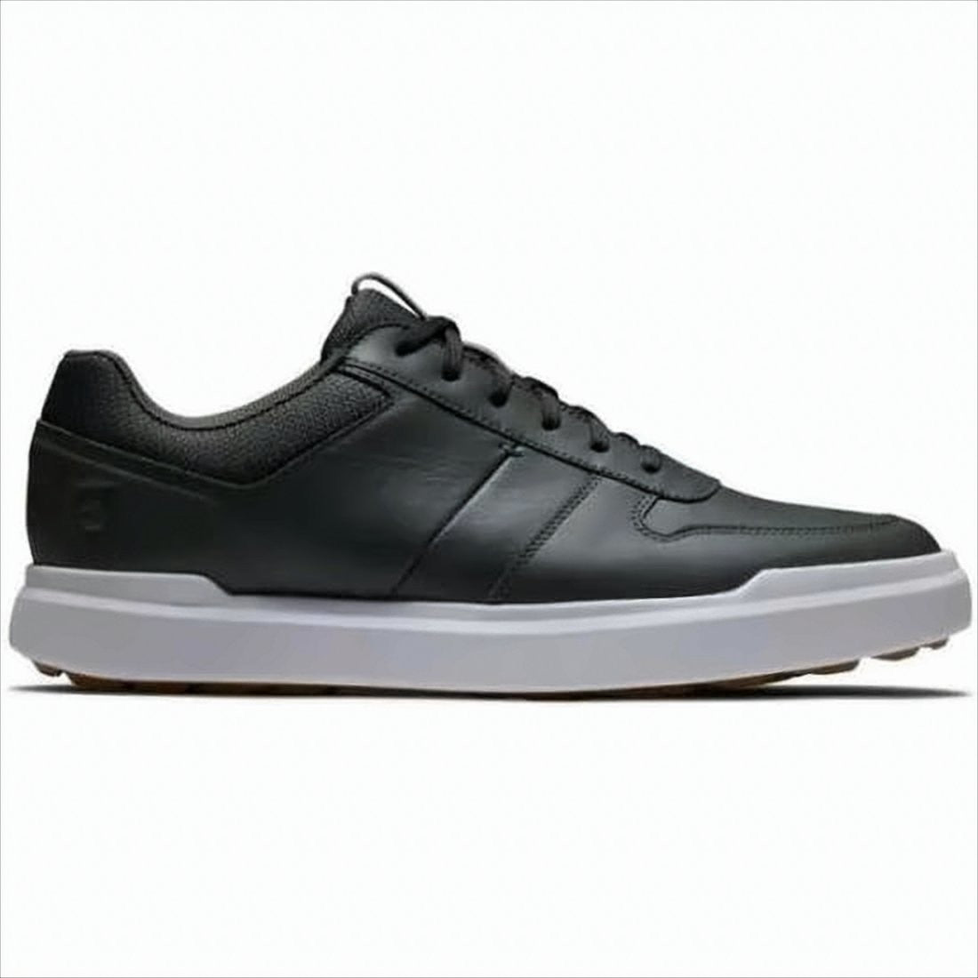Footjoy Smooth Leather Sneakers With Padded Collar