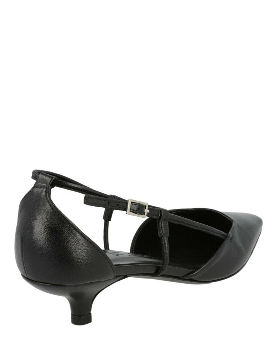 By Far Francine Leather Pumps