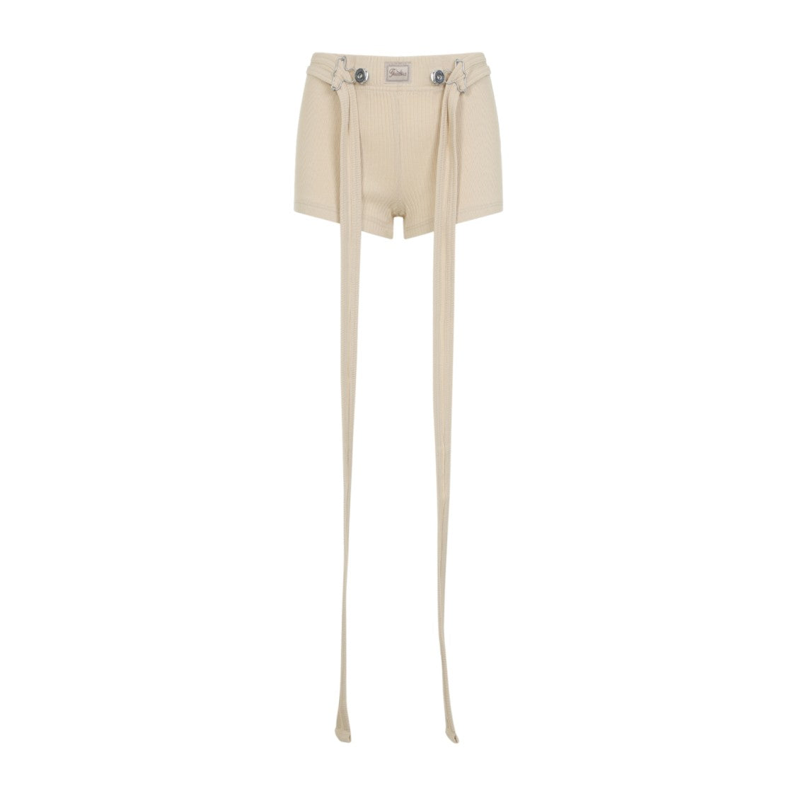 Jean Paul Gaultier High-Waisted Bermuda Shorts With Star-Shaped Buckle