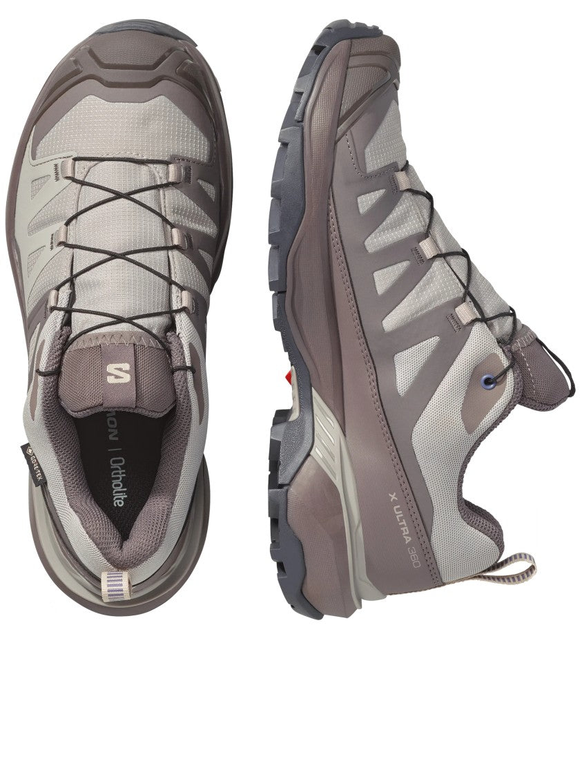 Salomon Low-Profile Trail Sneakers With Quick-Lace System And Textured Sole