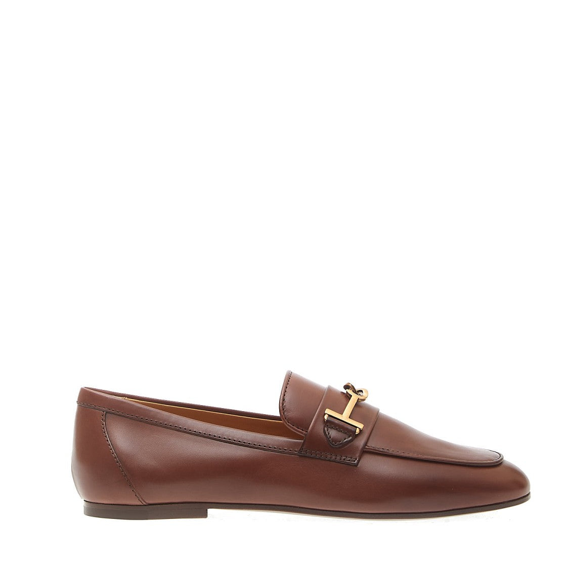 Tod's Leather Moccasin Leather Clamp