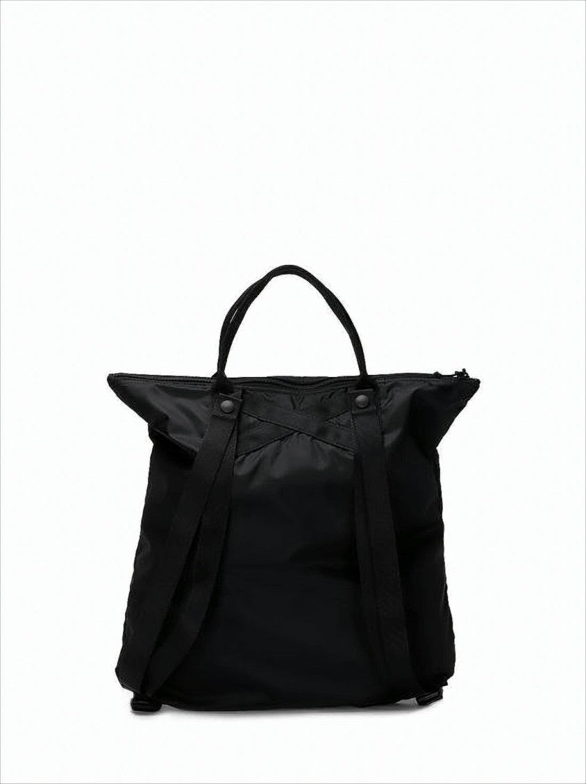 Porter Rectangular Black Shoulder Bag With Minimalist Design