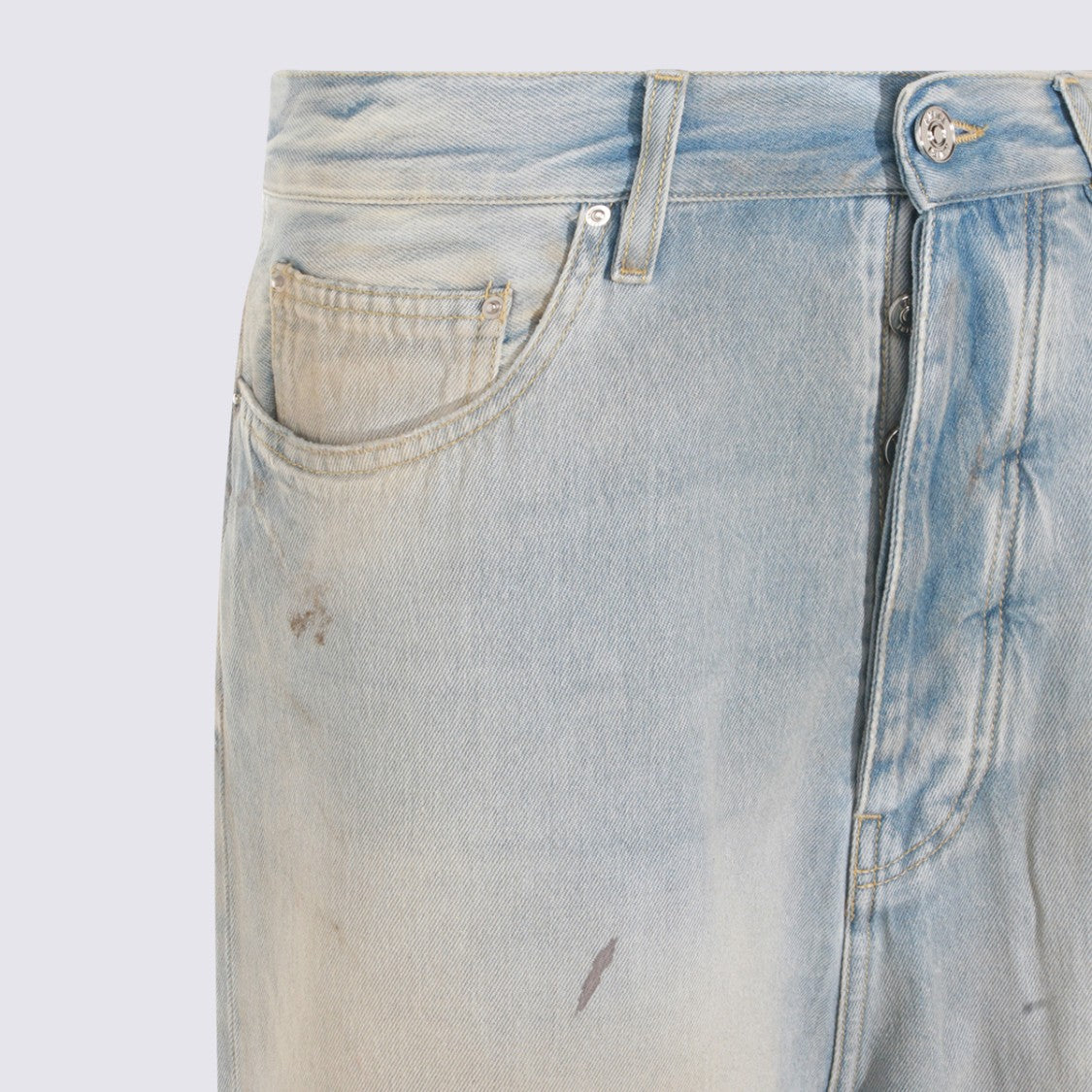 Amiri Relaxed Straight-Leg Jeans With Distressed Detailing