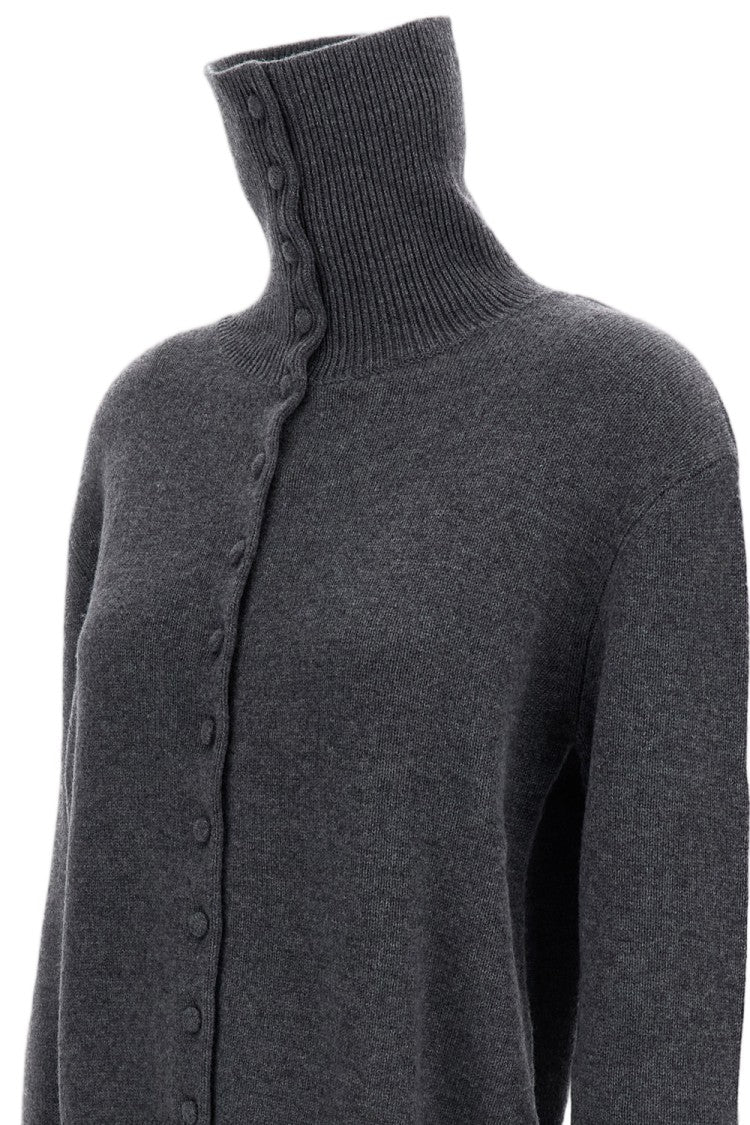 Lisa Yang Grey Denie Cashmere Cardigan