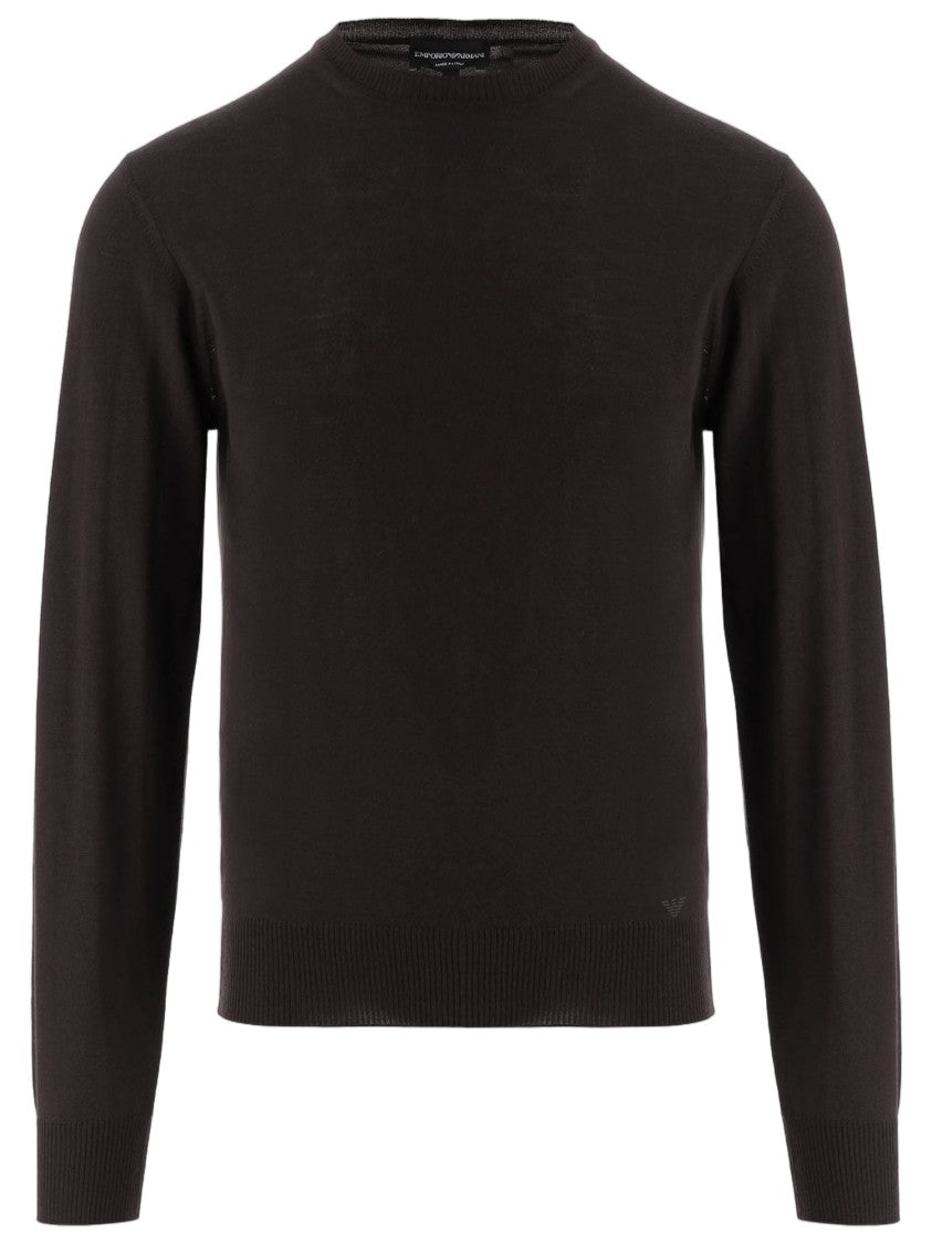 Emporio Armani Virgin Wool Sweater By Emporio Armani