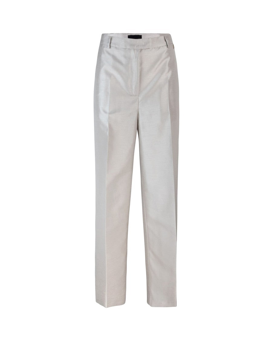 Liu Jo Champagne Shantung Trousers