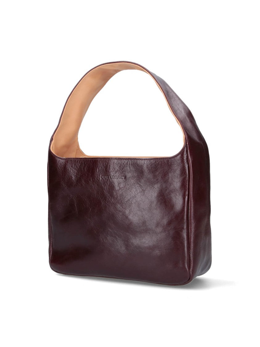 Our Legacy Large "Brick" Shoulder Bag – Bordeaux
