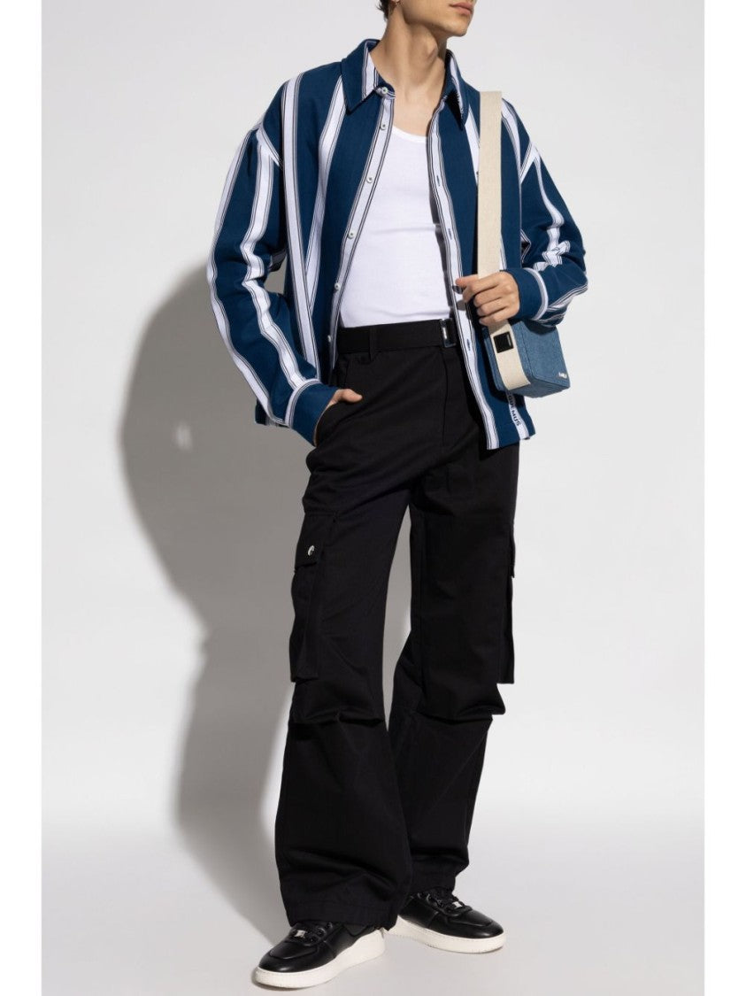 Jacquemus Cargo-Inspired Wide-Leg Trousers