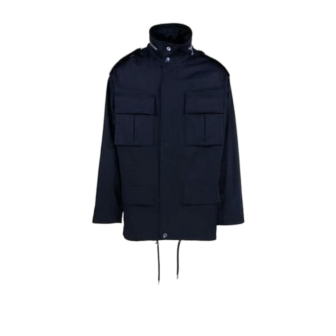 Ami Paris Structured High-Collar Jacket With Utility Pockets