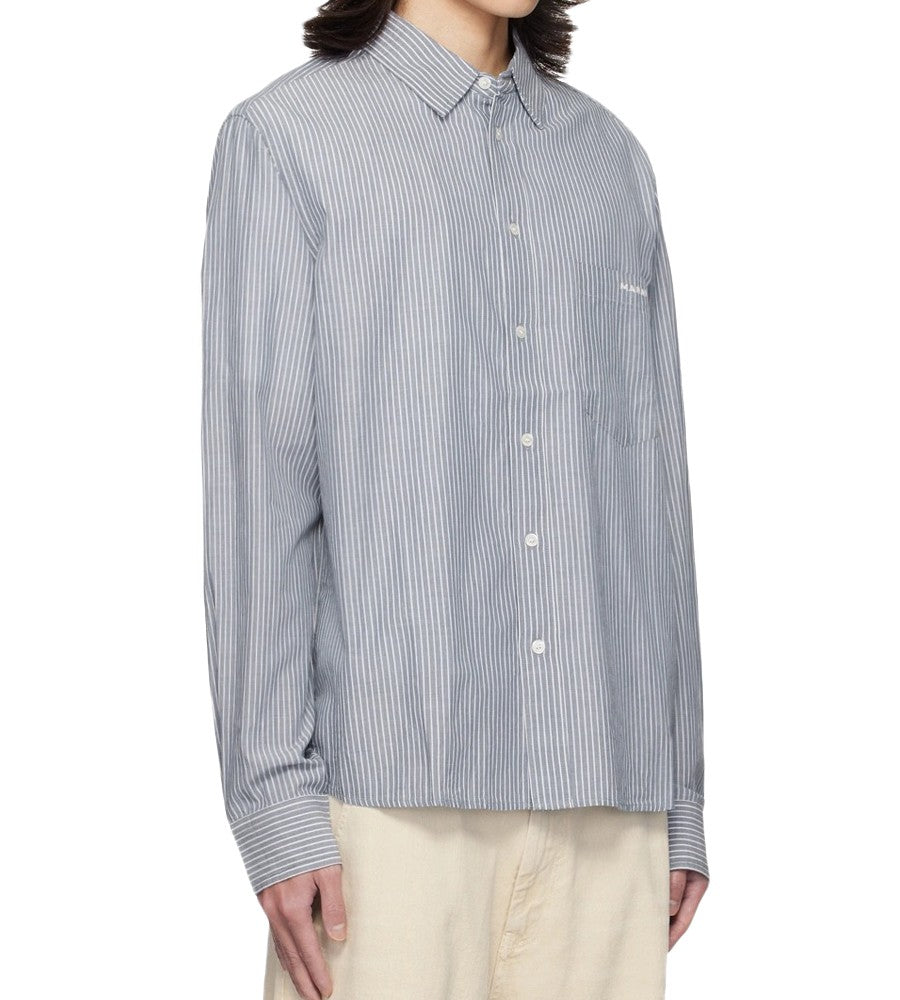 Isabel Marant Classic Striped Long-Sleeve Shirt