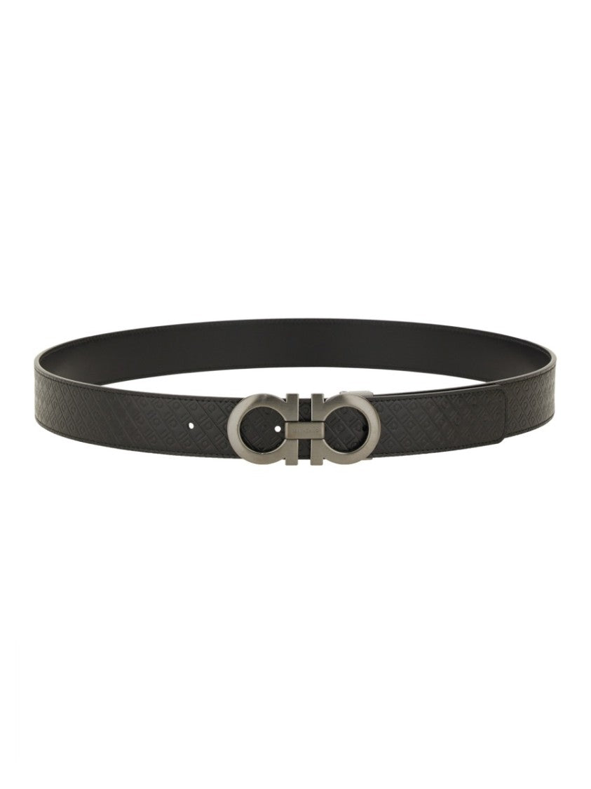 Ferragamo Reversible "Hooks" Belt