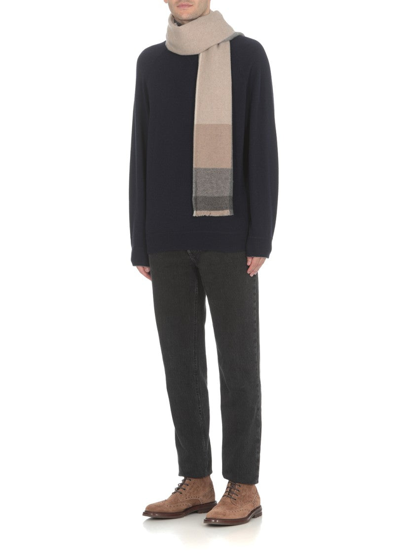Brunello Cucinelli Wool And Cashmere Scarf