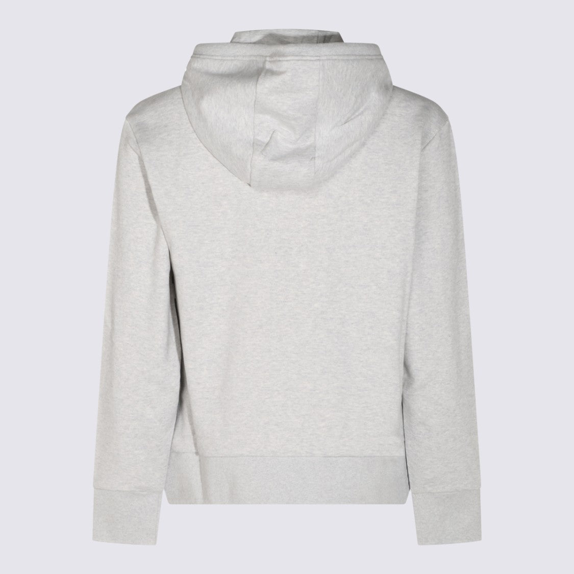 Thom Browne Two-Tone Hooded Sweater With Striped Detail