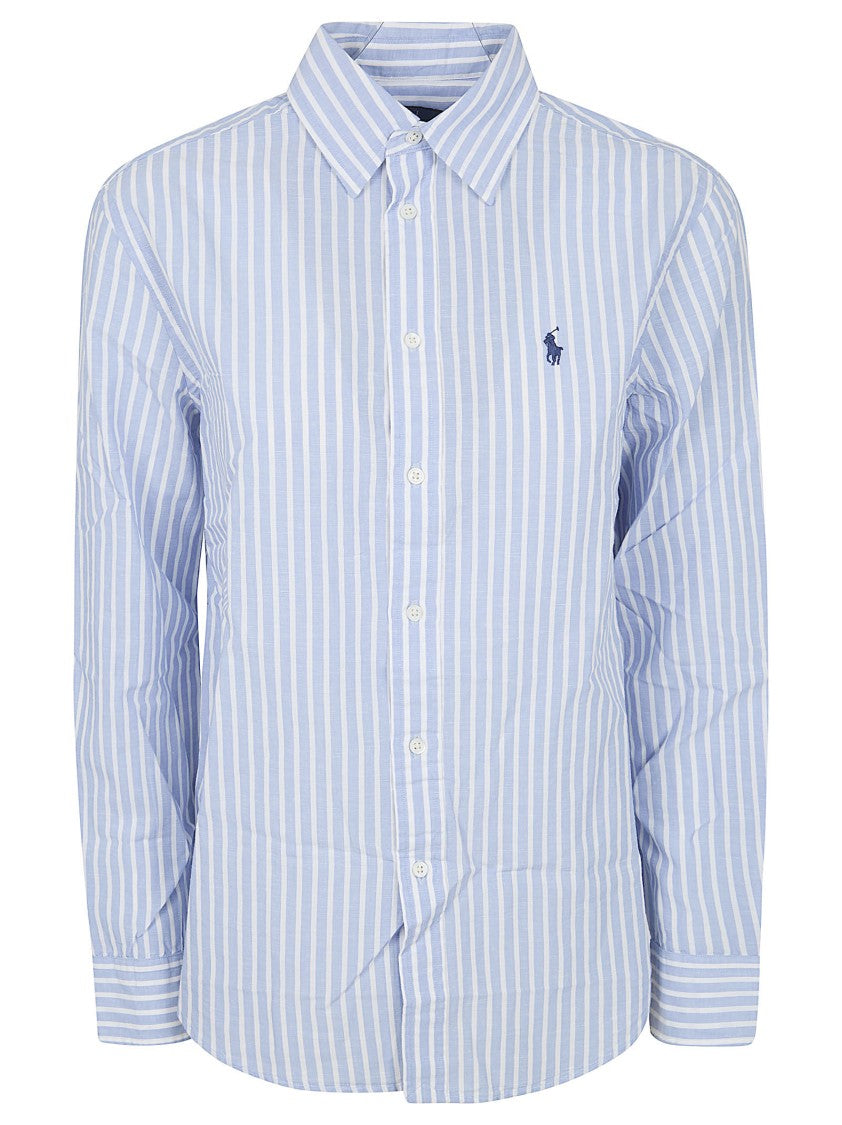 Polo Ralph Lauren Vertical Striped Button-Up Shirt