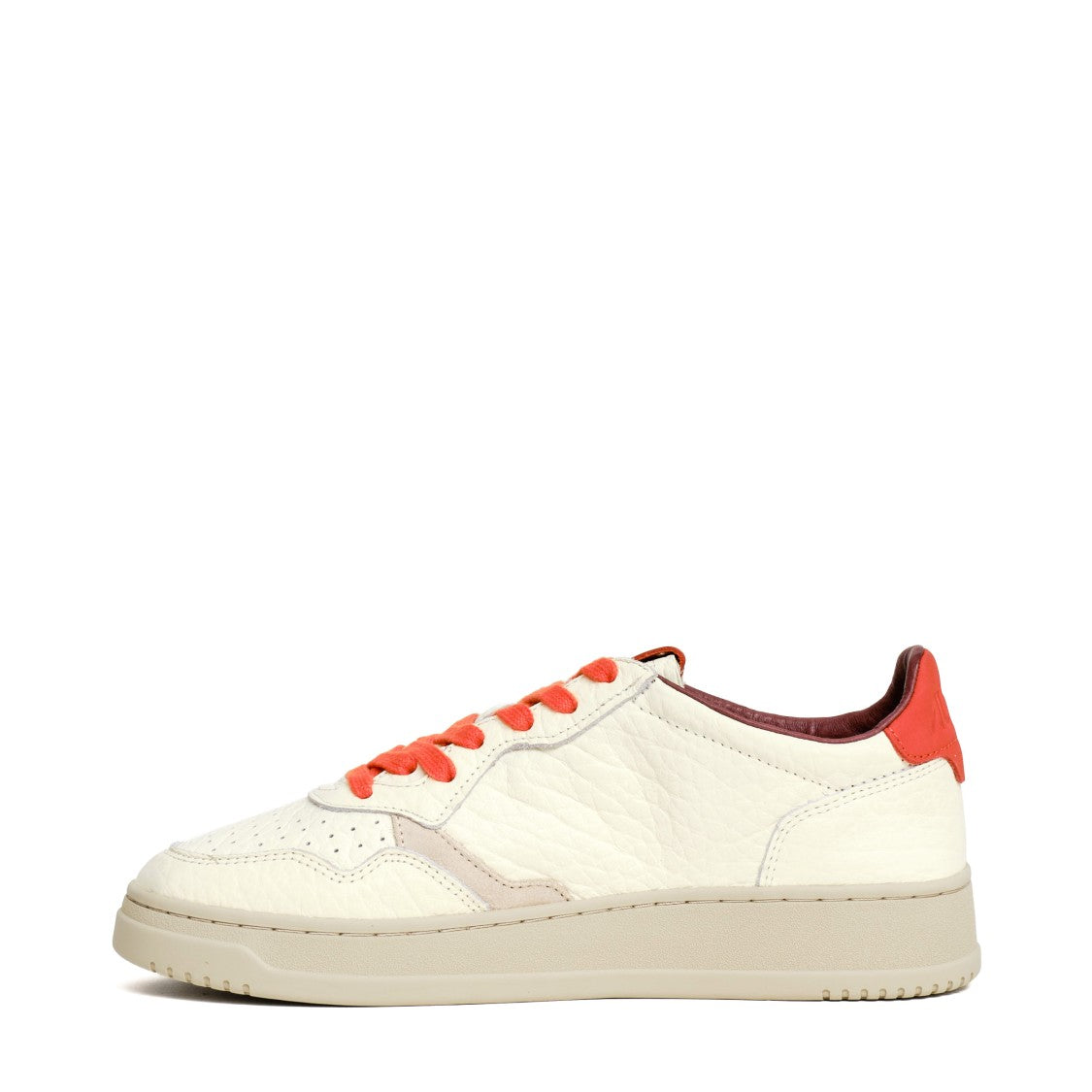 Autry Elephant Zucca Medalist Low Leather Sneakers