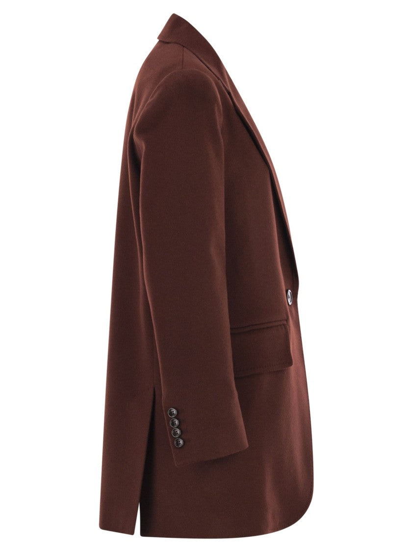Max Mara Ariccia1234 - Camel-Coloured Single-Breasted Jacket