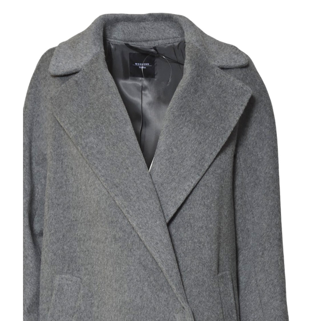 Max Mara Tailored Long Coat With Self-Tie Belt