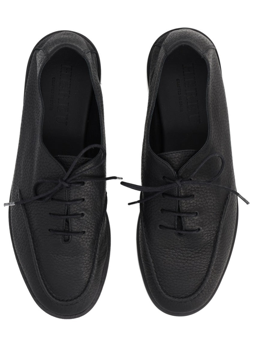 Hereu Juliol Lambskin Leather Pointed Toe Loafers