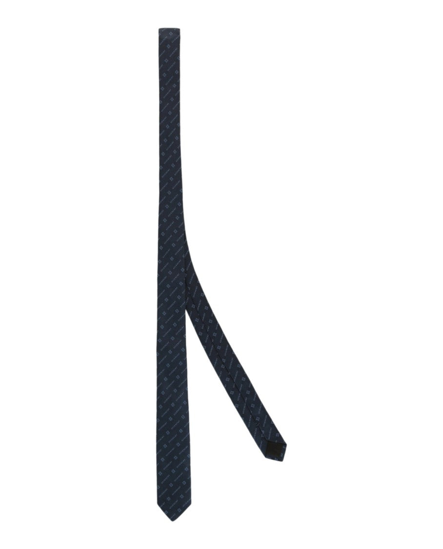 Givenchy Diagonal Logo Silk Tie