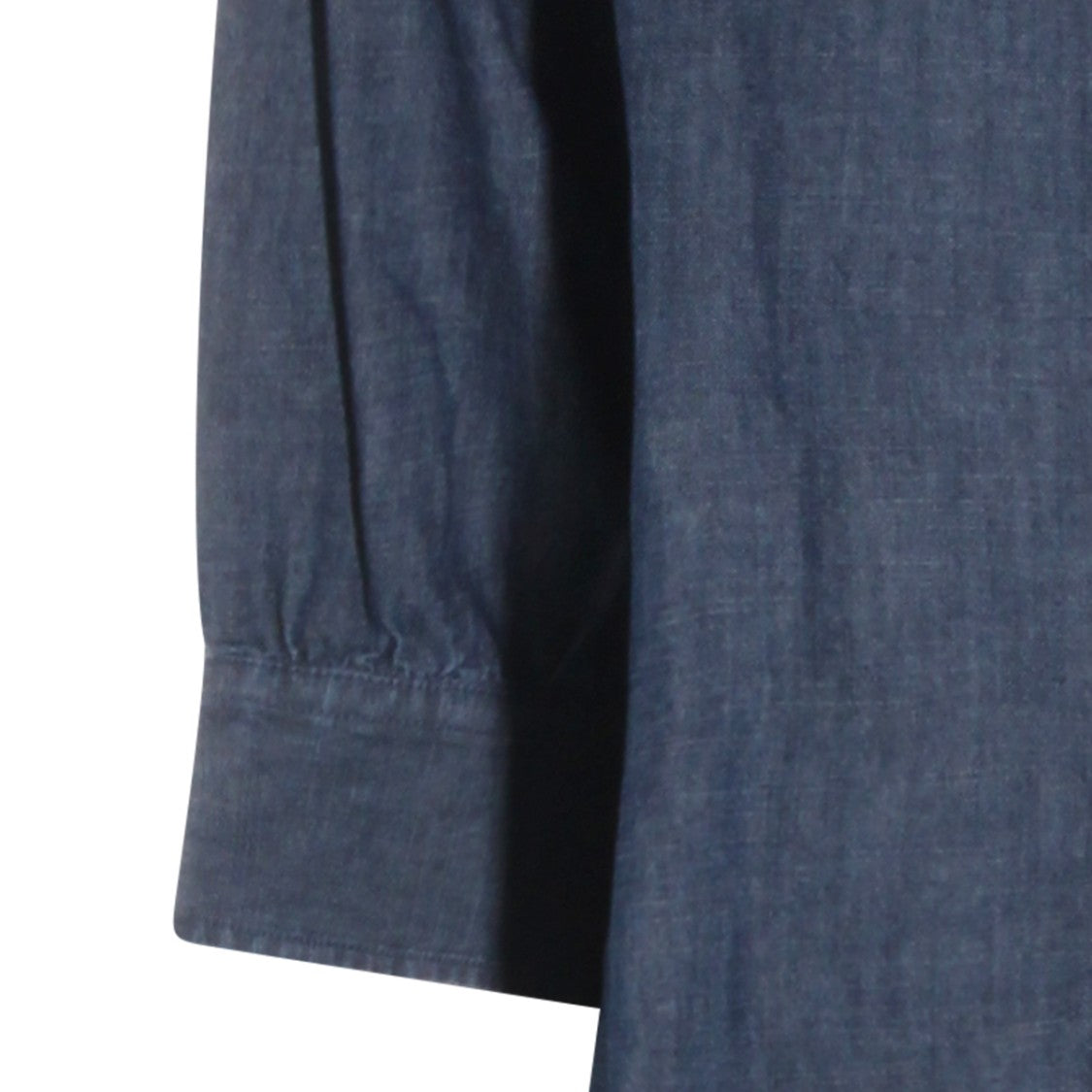 Jil Sander Indigo Cotton Button-Down Maxi Dress