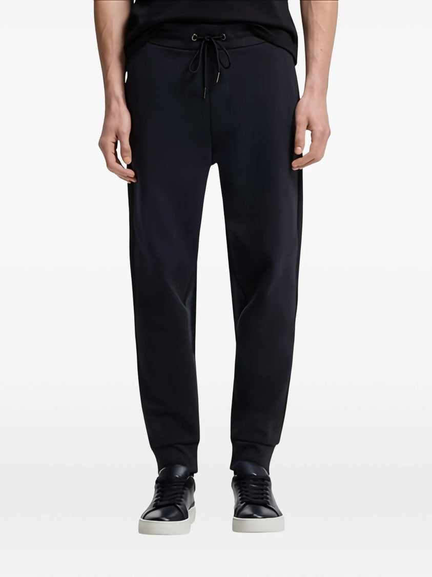 Hugo Boss Slim-Fit Jogger Pants With Drawstring Waistband And Ribbed Cuffs