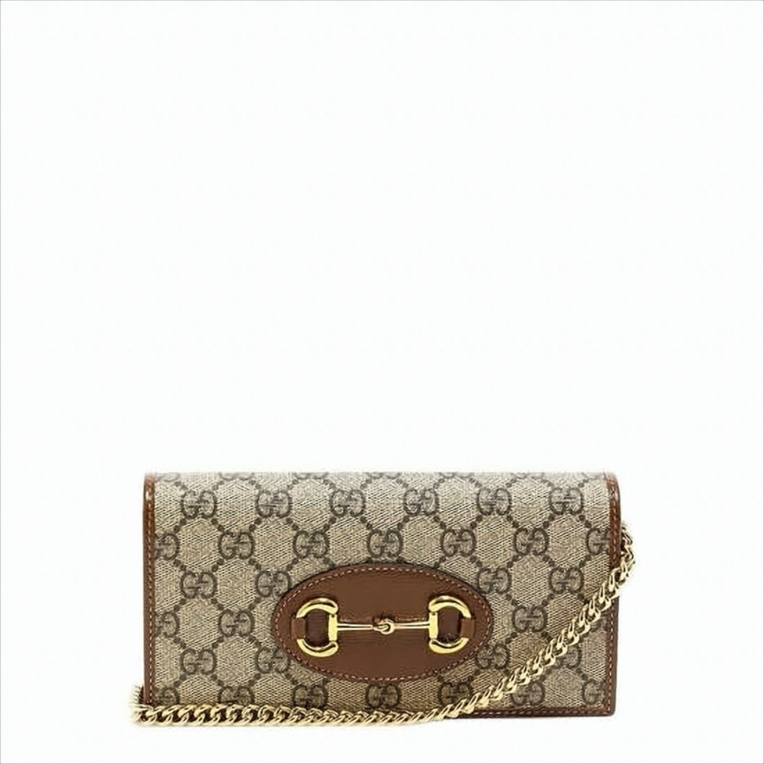 Gucci Beige Monogram Long Wallet