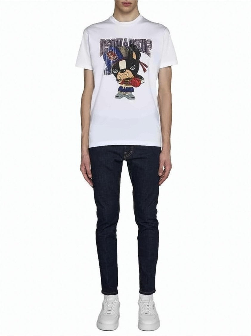 Dsquared2 Slim Fit Dark Indigo Denim Pants
